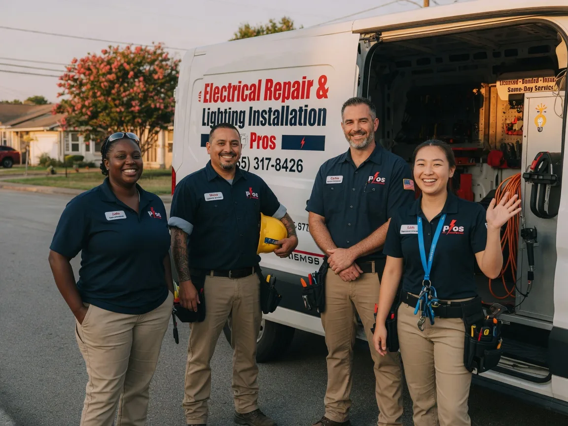 Licensed Electrician company in Petrolia, TX